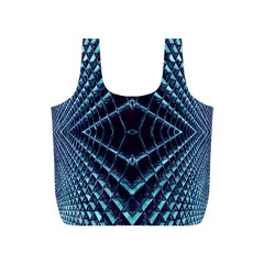 Sci Fi Texture Futuristic Design Full Print Recycle Bag (s)