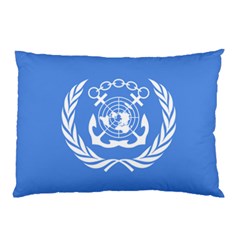 Flag Of International Maritime Organization Pillow Case by abbeyz71