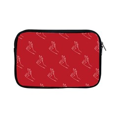 A-ok Perfect Handsign Maga Pro-trump Patriot On Maga Red Background Apple Ipad Mini Zipper Cases by snek