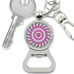 Mandala Geometric Pattern Shapes Bottle Opener Key Chains