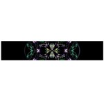 Fractal Fractal Art Texture Large Flano Scarf  Back