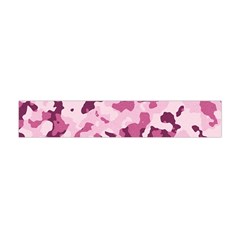 Standard Violet Pink Camouflage Army Military Girl Flano Scarf (mini)
