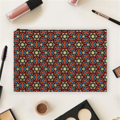 Pattern Stained Glass Church Cosmetic Bag (large)