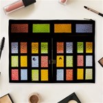 Window Stained Glass Glass Colors Cosmetic Bag (XL) Back