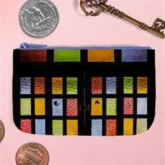 Window Stained Glass Glass Colors Large Coin Purse