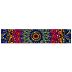Kaleidoscope Mandala Pattern Small Flano Scarf