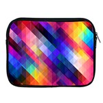 Abstract Background Colorful Apple iPad 2/3/4 Zipper Cases Front