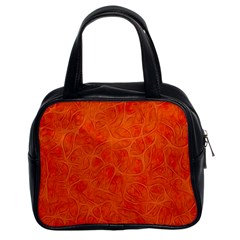 Background Structure Pattern Nerves Classic Handbag (two Sides) by Alisyart