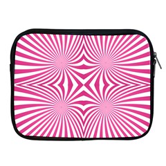 Hypnotic Psychedelic Abstract Ray Apple Ipad 2/3/4 Zipper Cases by Alisyart