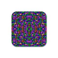 New Stuff 2-7 Rubber Square Coaster (4 Pack) 