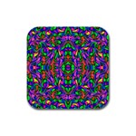 New Stuff 2-7 Rubber Square Coaster (4 pack)  Front