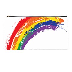 Watercolor Painting Rainbow Pencil Cases by Mariart