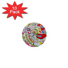 Supersonic Pyramid Protector Angels 1  Mini Buttons (10 Pack) 