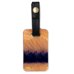 Landscape Nature Mountains Sky Luggage Tags (one Side) 