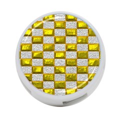 Pattern Desktop Square Wallpaper 4-port Usb Hub (one Side)
