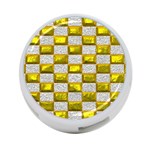 Pattern Desktop Square Wallpaper 4-Port USB Hub (One Side) Front