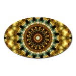 Pattern Abstract Background Art Oval Magnet Front