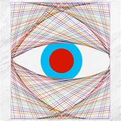 Line Art Geometric Design Line Canvas 8  X 10 
