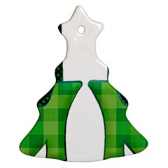 Saint Patrick S Day March Christmas Tree Ornament (two Sides) by Mariart