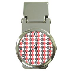 Backdrop Plaid Money Clip Watches by Alisyart