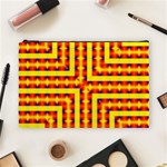 Digital Artwork Abstract Cosmetic Bag (Large) Front