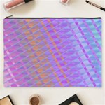 Diagonal Line Design Art Cosmetic Bag (XXXL) Front