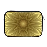 Background Pattern Golden Yellow Apple MacBook Pro 17  Zipper Case Front