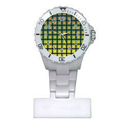 Tile Background Image Pattern Squares Plastic Nurses Watch
