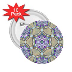 Ornament Kaleidoscope 2 25  Buttons (10 Pack) 