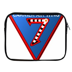 Patch Insignia Of United States Navy Aircraft Carrier Air Wing Seven Apple Ipad 2/3/4 Zipper Cases by abbeyz71