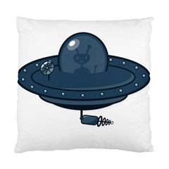 Ufo Unknown Alien Alie Standard Cushion Case (two Sides) by Wegoenart