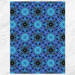 Blue Tile Wallpaper Texture Canvas 36  X 48 