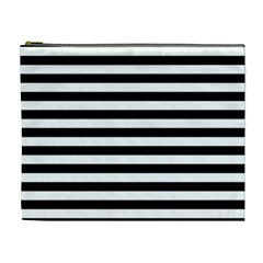 Black Stripes Cosmetic Bag (xl) by snowwhitegirl