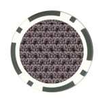 Gothic Church Pattern Poker Chip Card Guard (10 pack) Back