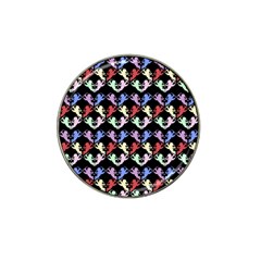 Colorful Cherubs Black Hat Clip Ball Marker (10 Pack) by snowwhitegirl