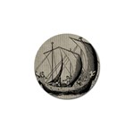Vintage Ship Golf Ball Marker (10 pack) Front