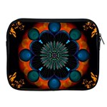 Ornament Fractal Pattern Background Apple iPad 2/3/4 Zipper Cases Front