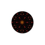 Ornament Background Tender Web Golf Ball Marker (10 pack) Front