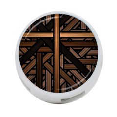 Fractal Pattern Texture Design 4-port Usb Hub (two Sides)
