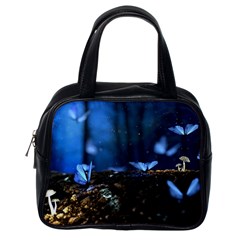 Butterflies Essence Classic Handbag (one Side) by WensdaiAmbrose