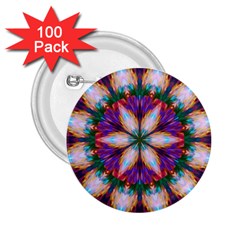 Seamless Abstract Colorful Tile 2 25  Buttons (100 Pack) 