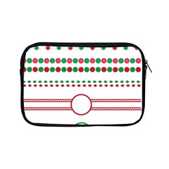 Christmas Borders Frames Holiday Apple Ipad Mini Zipper Cases by Sudhe