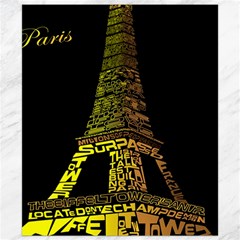 The Eiffel Tower Paris Canvas 8  X 10 