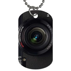 Vintage Camera Digital Dog Tag (two Sides)