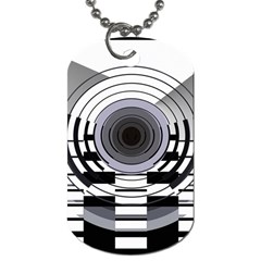 Glass Illustration Technology Dog Tag (two Sides)