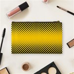 Dot Halftone Pattern Vector Cosmetic Bag (Medium) Back