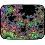 Fractal Art Digital Art Artwork Double Sided Fleece Blanket (Mini)  35 x27  Blanket Back