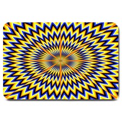 Illusion Head Idea Irritation Large Doormat 
