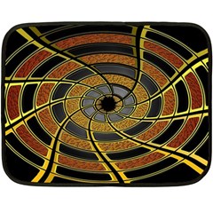 The Background Wallpaper Invoice Fleece Blanket (mini)