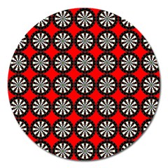Darts Dart Board Board Target Game Magnet 5  (round)